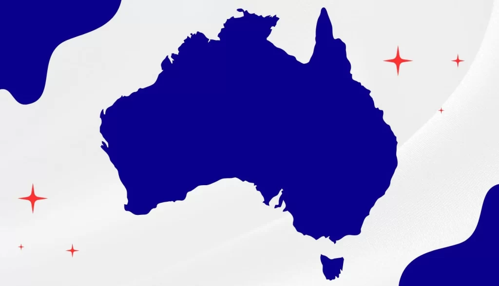 Australia map