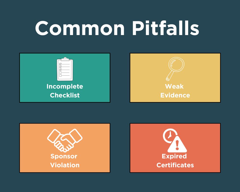 Common Pitfalls of partner visa 309