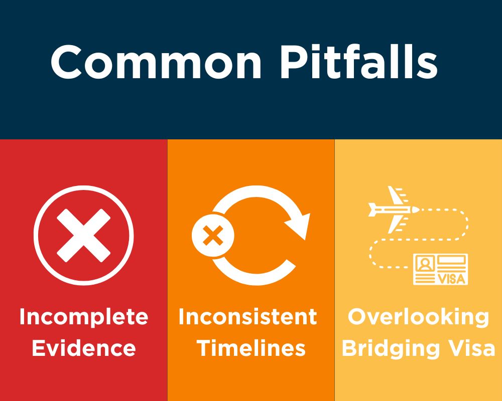 Common Pitfalls Partner Visa 820