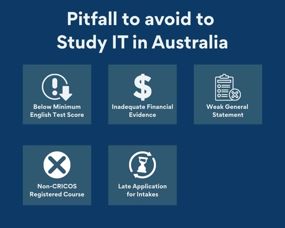 Pitfall to avoid to Study IT in Australia