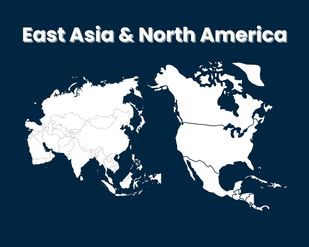 East Asia & North America