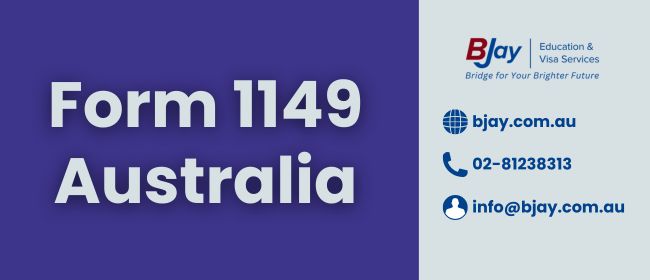Form 1149 Australia
