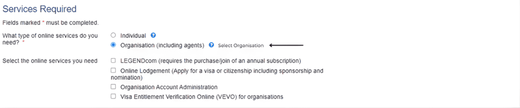 ImmiAccount for Registered Migration Agent